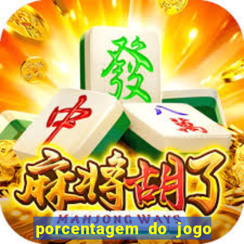 porcentagem do jogo fortune tiger